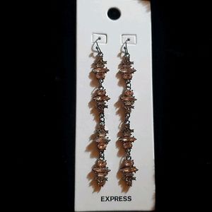 EXPRESS Deco Rhinestone Earrings